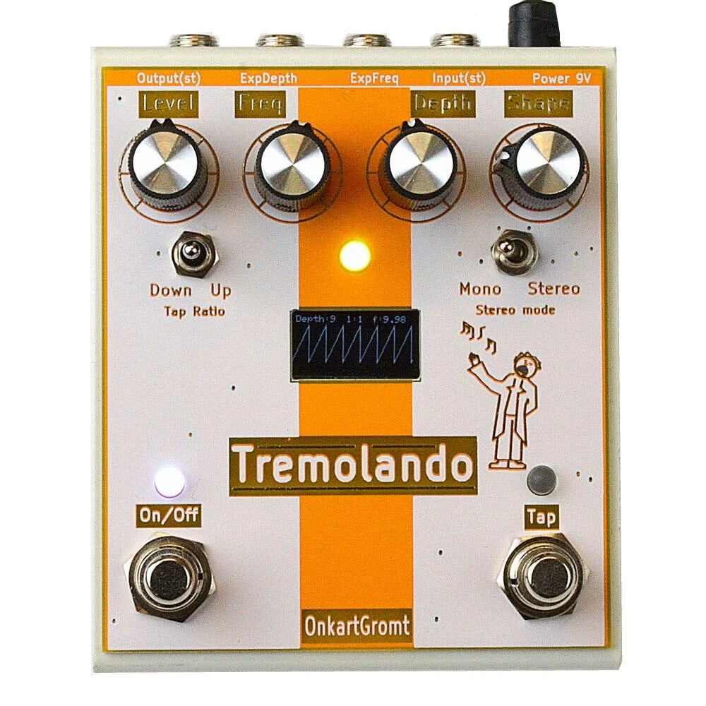 Stereo 2024 tremolo pedal