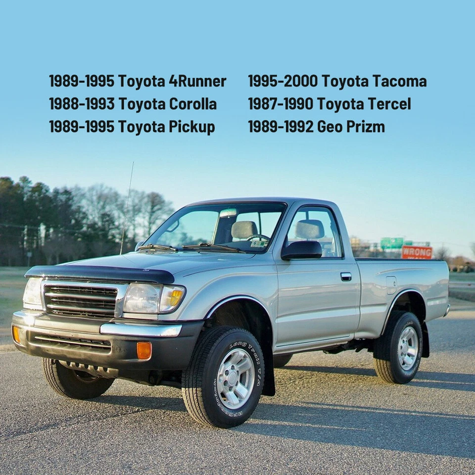 Door Handle Inner Indoor Left & Right for 1995-2000 Toyota Tacoma Free Return - Изображение 2 из 4