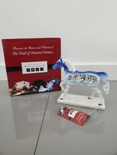The Trail of Painted Ponies LET IT SNOW 12285 FIGURINE Winter Collectable Horse