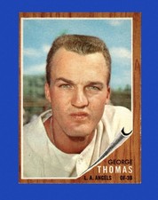 1962 Topps Set-Break #525 George Thomas EX-EXMINT *GMCARDS*