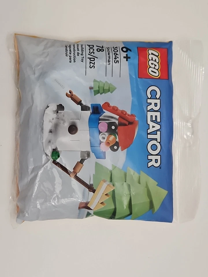 Lego Juegos de Vacaciones 30645 40353 40702 Muñeco de Nieve BRICKHEADZ Marco de Fotos Navidad Foto 2 de 4