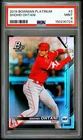 Shohei Ohtani 2019 Bowman Platinum#2 LA Angels /LA Dodgers PSA 9 MINT