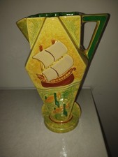Burleighware Galleon Lozenge Jug Edition No. 79 from 150