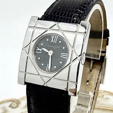 Christian Dior Carré Cool Watch Square Quartz Used 17mm Band