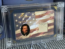 2025 A Word From POTUS President Grover Cleveland White House Relic #43/49