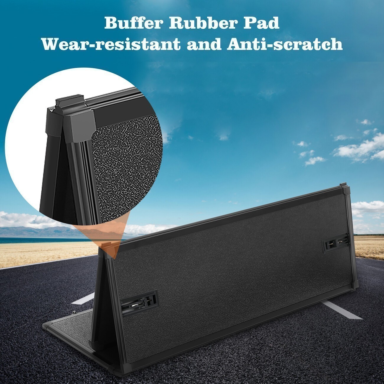 Hard Tri-Fold Bed Cover Truck Tonneau Cover for 2022 2023 2024 Tundra 5.5FT D