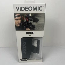 Rode VideoMic Camera-mount Shotgun Microphone with Rycote Lyre Shock Mounting