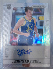 Quinten Post 2024-25 Panini Prizm Deca Auto Silver RC Warriors #PDS-POS