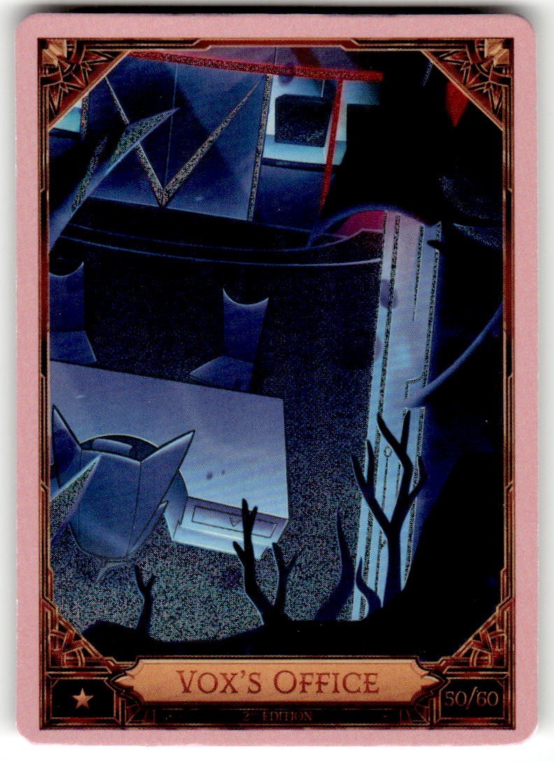 Hazbin Hotel Season 2 Trading Cards 50/60 VOX'S OFFICE 2nd Edition