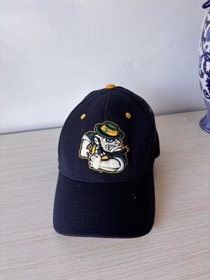 Zephyr Navy Yellow Leprechaun Adjustable Baseball Cap Hat Men Size XL