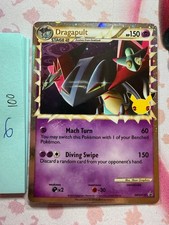 Pokemon TCG 25th Dragapult SWSH132 Black Star Promo Rare Holo NM  on eBay