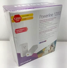 Netgear Powerline 1200 Wired Ethernet Extension PLP1200-100PAS