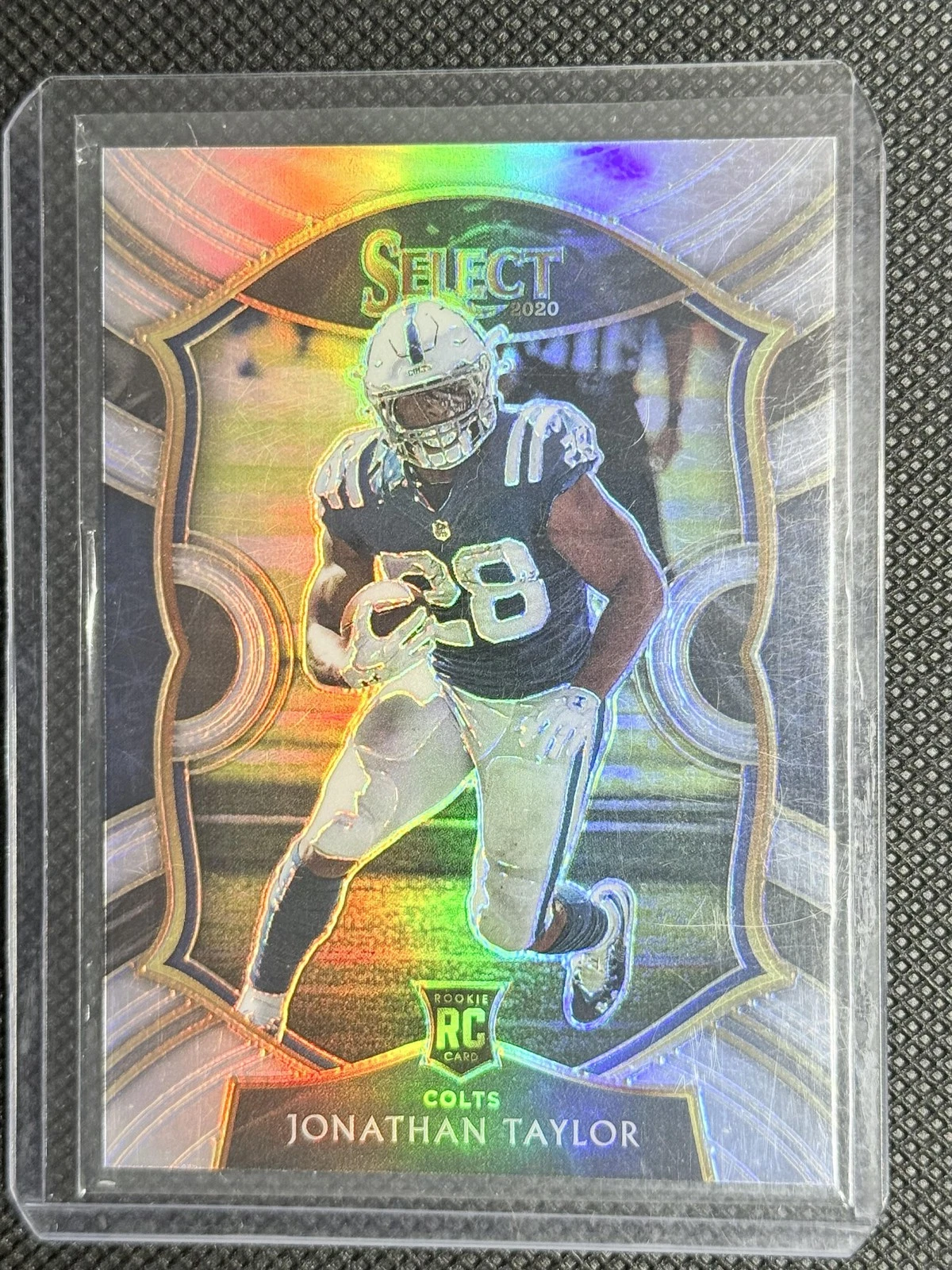 2020 Panini Select #53 Jonathan Taylor Silver Prizm