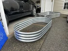Heavy Duty Galvanized Raised Garden Bed Planter Box 1H 3W 6L