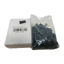 100 Pack Carbon Express Crossbolt Half Moon Nocks: Black: Crossbow Arrow Nock