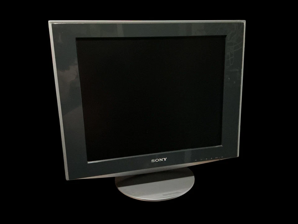 Sony SDM-HS73 TFT LCD Color Computer Display Vintage Flat Panel Monitor In Box - Image 3 of 4