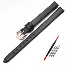 Genuine Leather Watch Band Womens Strap 6-12mm US