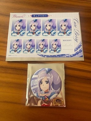 Fresh Pretty Cure Cure Berry Can Badges + ID Photo Set   Animate, Unused