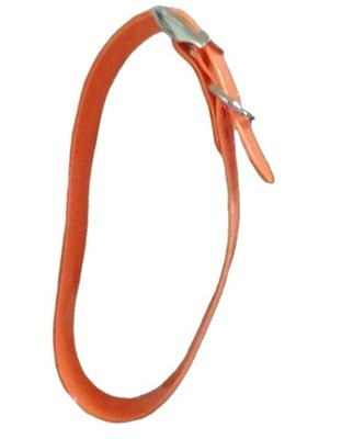 Fully Adjustable Waterproof Dog Collar, Hunter Orange, Size 26