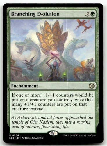 Branching Evolution R Commander: The Lost Caverns of Ixalan 234 NM