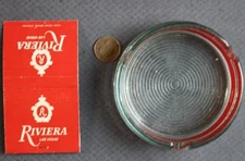 1960s Las Vegas Nevada Riviera Casino Delmonico ashtray & matchbook 2 piece set-