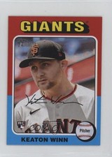 2024 Topps Heritage High Number Mini Keaton Winn #695 1kn1