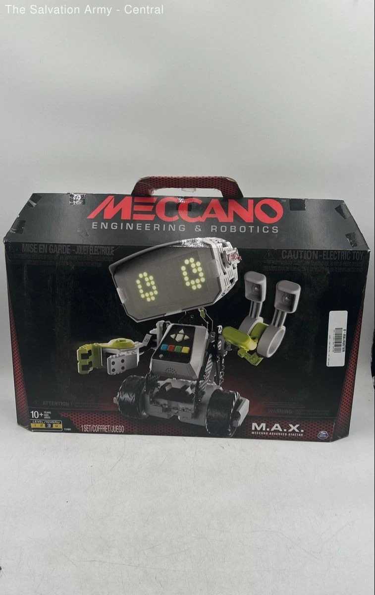 MECCANO old electric robot (36 cm) Metal