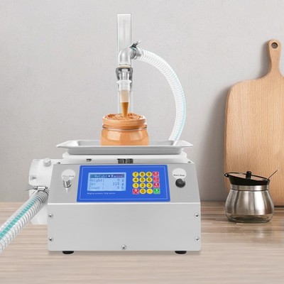 Automatic Liquid Paste Filling Machine Single Head Oil Paste Honey Bottle Filler