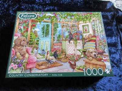 Falcon de luxe Country Conservatory 1000 Teile komplett