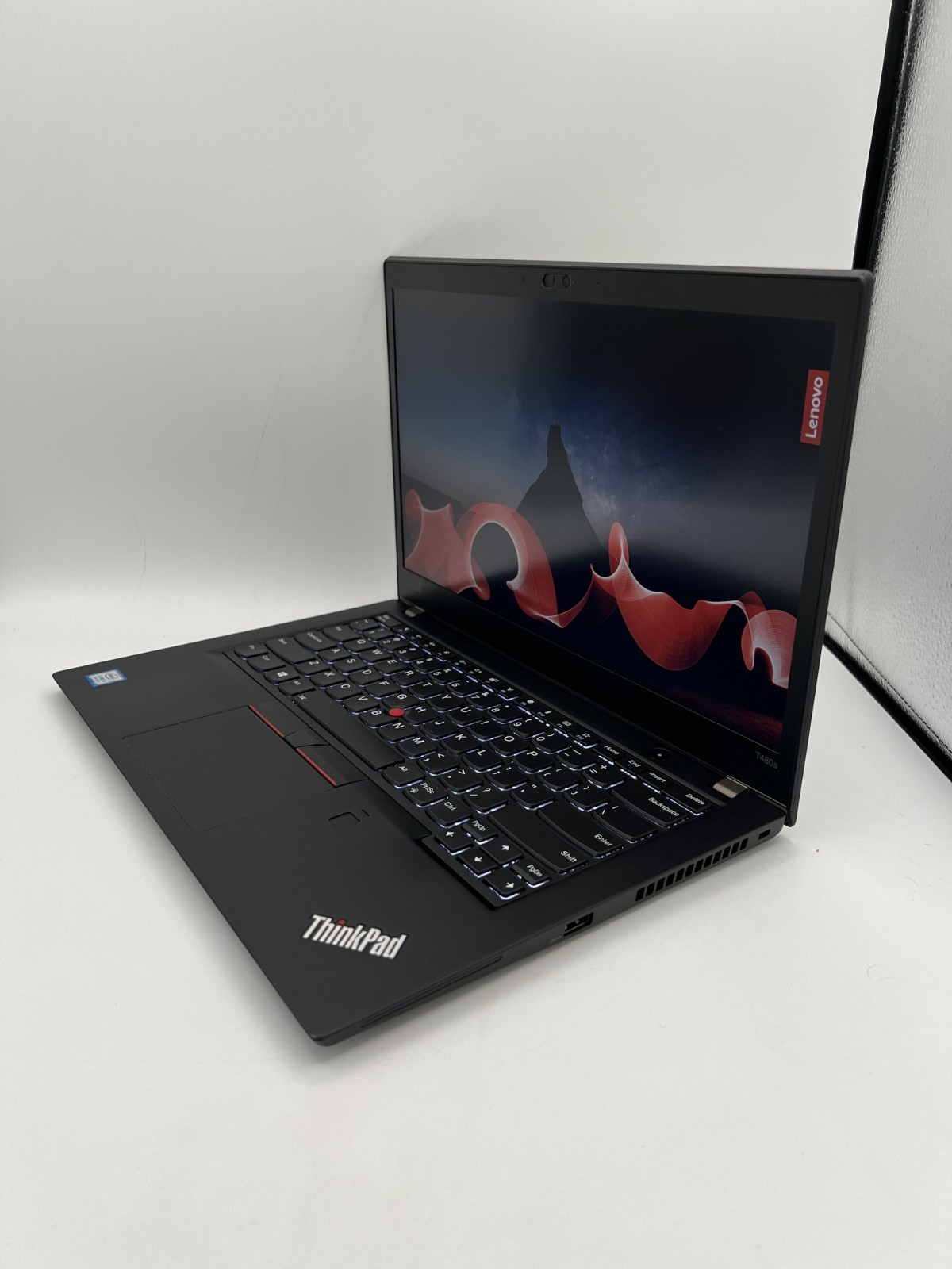 lenovo thinkpad t480s, 14-Inch Laptop, with Intel Core i5-8250U, 256 GB SSD (Solid State Drive), Windows 11 Pro
