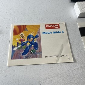 Nintendo NES Mega Man 4 (NES 1992) CIB Complete w/ Manual, Styro, Sleeve