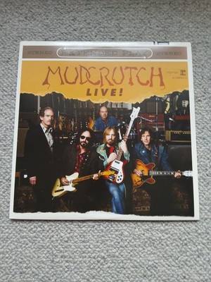 MUDCRUTCH Live Album  TOM PETTY Vinyl Record Extended Play RARE EP