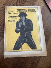 Rolling Stone magazine #37 Elvis in Hollywood July 12, 1969