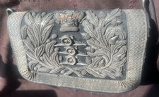 Antique royal artillery officers shoulder pouch, c 1860/80