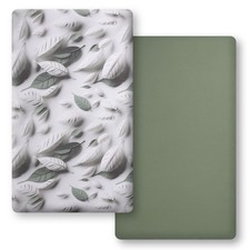 Organic Crib Sheet - 100 Cotton Baby Crib Sheets - Standard Crib Mattress Sh...