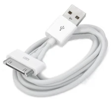 30 Pin USB Data Sync Cable Charger for iPhone 4 4G 4S 3GS iPod Nano iPad 1/2/3