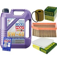Inspektionskit Filter Liqui Moly ÖL 5L 5W-40 FüR CitroëN Berlingo Kasten M_ 1.6