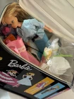 Vintage 1961 Barbie Travel Pals Case & TLC Mod Clone Doll Clothes & accessories