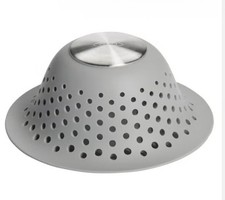 OXO Good Grips Silicone Shower Tub Drain Protector Hair Drain Catcher