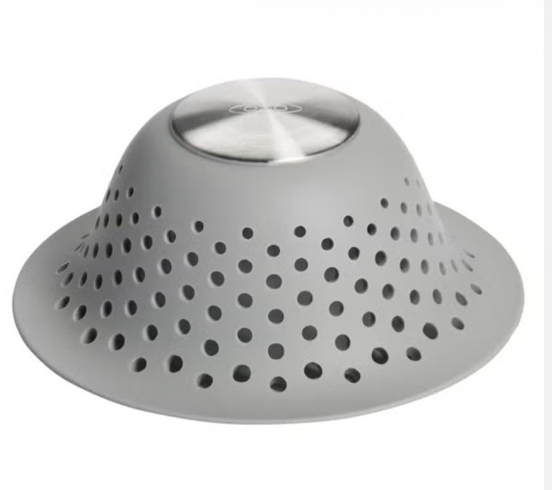OXO Good Grips Silicone Shower & Tub Drain Protector Hair Drain Catcher