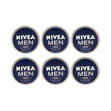 6 Pack Nivea Men Creme for Face Body & Hands ...