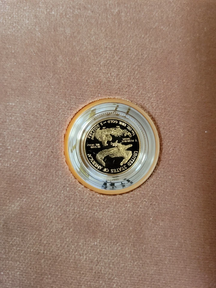 2017 American Eagle One Tenth Ounce Gold Proof Coin - Image 2 of 3