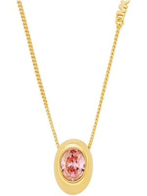Michael Kors MKJ8627710 Damen Collier Messing rosa 45,5 cm