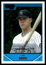 Lars Davis 2007 Bowman Draft Picks & Prospects #BDPP19 Rockies MLB READ