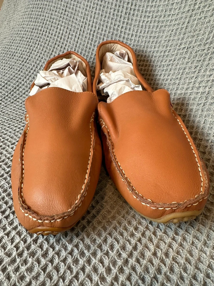 Irish Setter Red wing Brown tan Leather Shoes Moc Toe Loafers Men\'s 12 D 3830 s-l400.jpg main image 4