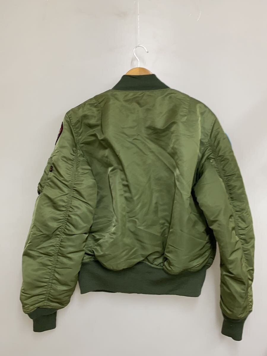 Alpha Industries Top Gun/Ma-1/Flight Jacket/M/Nylon/Grn/Aa050728-1// 3652 image 2