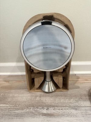 simplehuman 8'' Sensor Mirror with 10x Detail Mirror - Never Used!