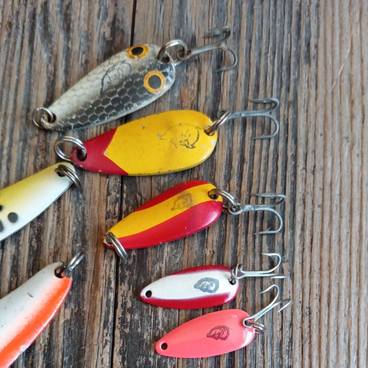 Old spoons, set of 10, Dardele, Kusamon, Salamander Paraan, and others - Image 2