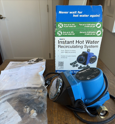 #ad Watts 500800 Hot Water Recirculating Pump System $99.99