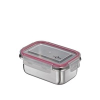 Kuchenprofi Lunchbox, 0,5 L, 10,5 X 15,5 X 6 Cm, Edelstahl/Kunststoff